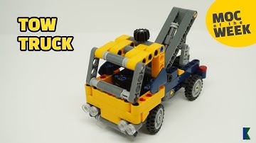 LEGO® Technic Tow Truck | MOC by hoppepe | Stop Motion | 42147 Alternate