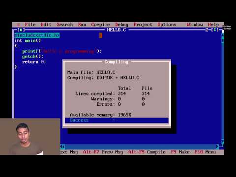 turbo c++ download for windows 10 | how to run c programming | turbo c/c++ HINDI