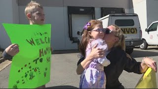 Virginia Task Force One welcomed home by families