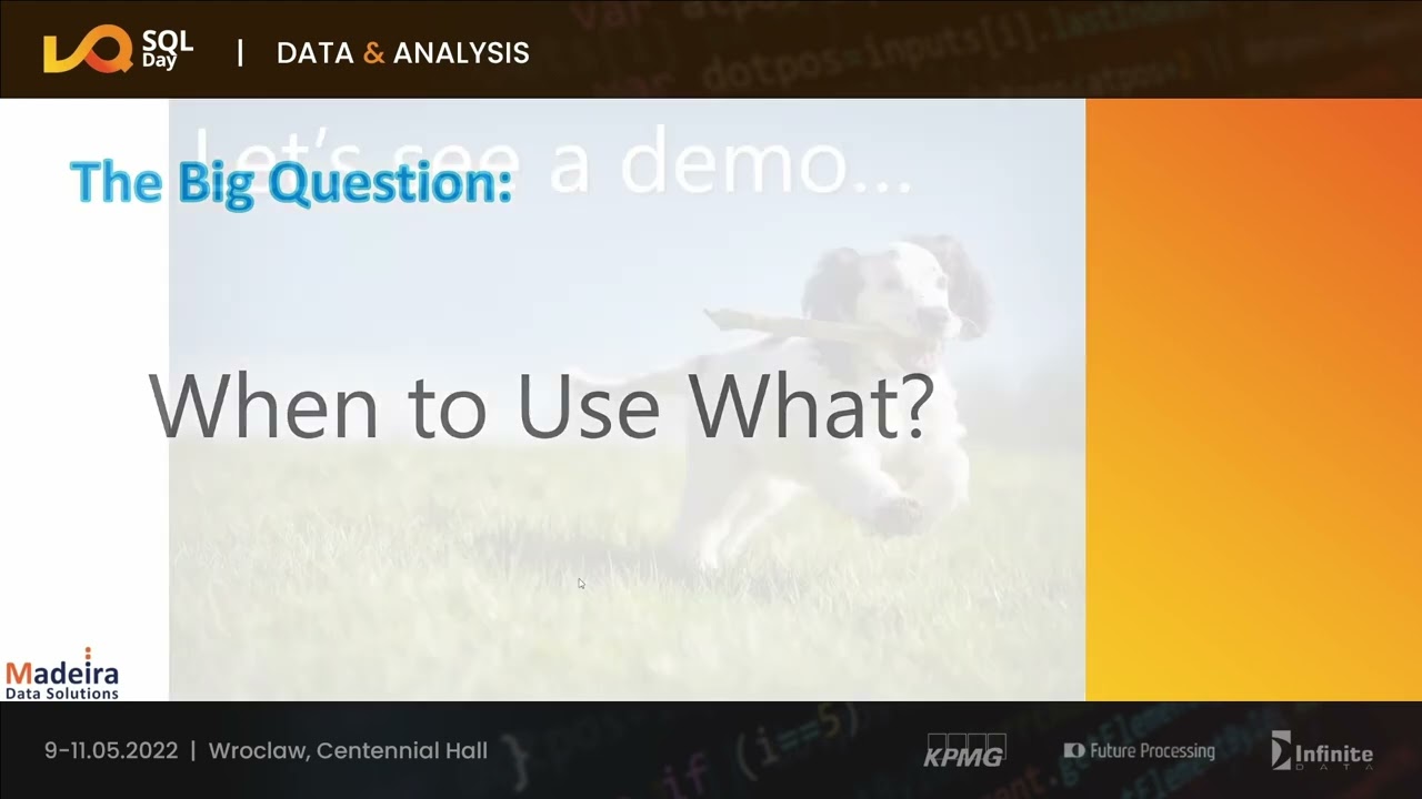 SQL Day 2022 - The Complete Guide to Temporary Tables and Table Variables - Guy Glantser