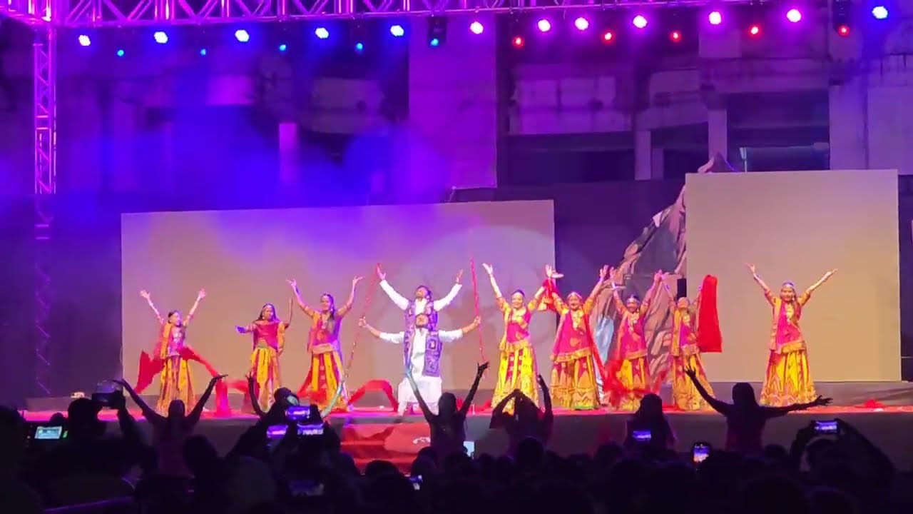 Teacher's performance in Annual function at global discovery school 25-2026.