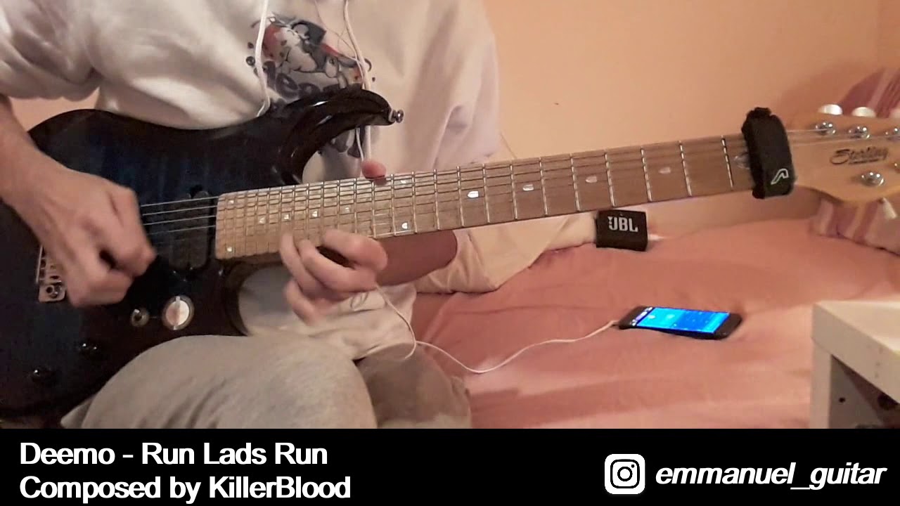 Deemo - Run Lads Run (KillerBlood) - Fast run guitar cover