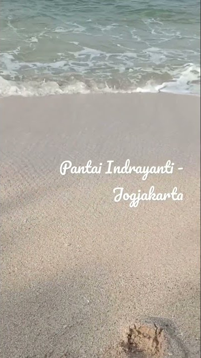 Gelombang ombak membawa kenangan cerita di Pantai Indrayanti-Jogjakarta #beach #jogja #istimewa