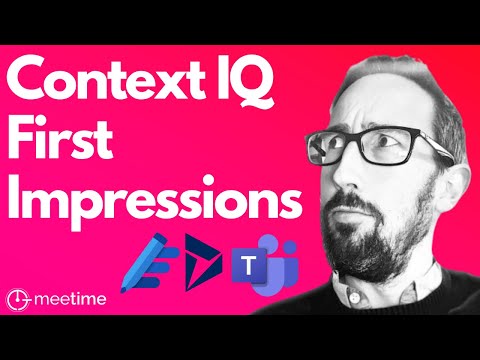 Microsoft Context IQ First Impressions