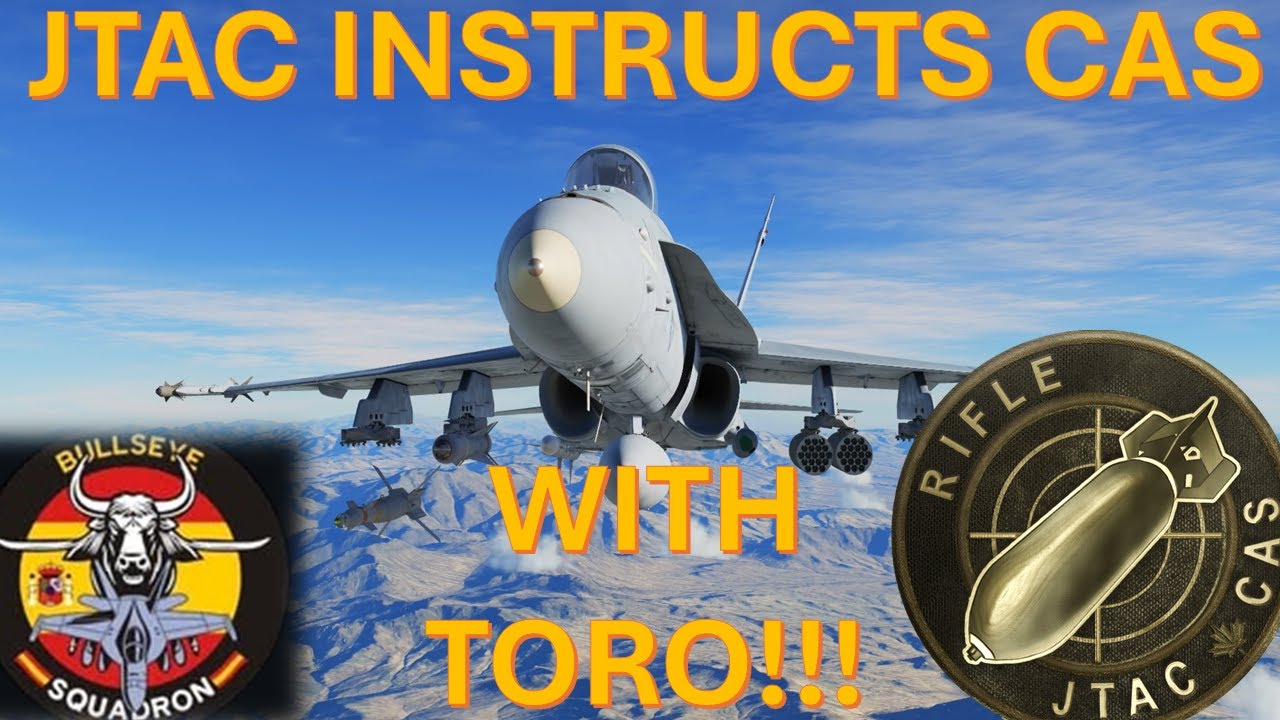 JTAC TEACHES CAS TO REAL WORLD AIRLINE PILOT TORO | DCS | CLOSE AIR SUPPORT |