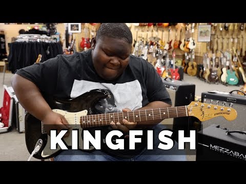 christone-"kingfish"-ingram-playing-a-1989-fender-stratocaster-|-norman's-rare-guitars