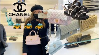 CHANEL新季手袋開箱♡荔枝皮變了質感！♡Mini Flap Bag with Top Handle 跟Coco Handle Mini的評比♡｜Cynbunny｜