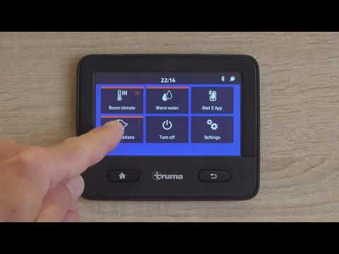 Truma iNet X panel notification selection