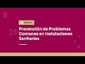 Webinar: Prevención de Problemas Comunes en Instalaciones Sanitarias - SUPSELE 2023 IV -19/12/2023