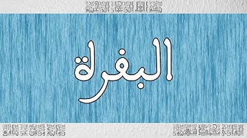 القرآن ورش القارئ محمد شهبون سورة البقرة 002