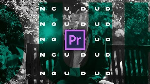 kinetic typography // Adobe premiere pro cc