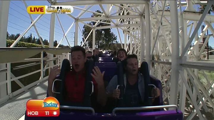 Stevie and Richard Reid take on California Screamin'