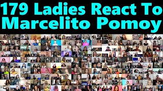 179 Ladies React To Marcelito Pomoy 🎵 (group 1️⃣ of 2️⃣)