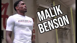 First look at Malik Benson running routes for Bryce Young at Alabama's Pro Day #alabamacrimsontide
