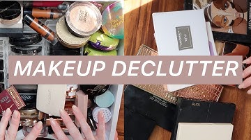 DECLUTTERING MY BRONZERS, BLUSHES & HIGHLIGHTERS | Makeup Declutter Part Two | mikayla jade