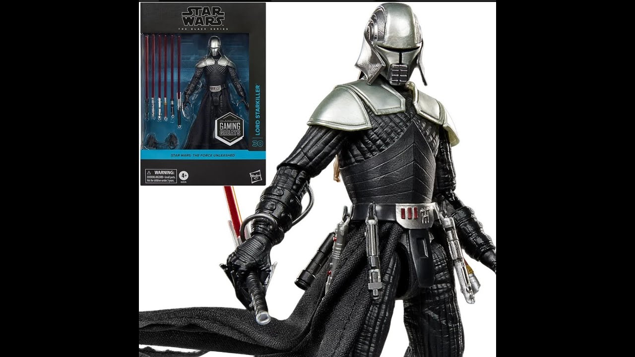Star Wars The Black Series Gaming Greats Lord Starkiller Deluxe 6-Inch Action Figure