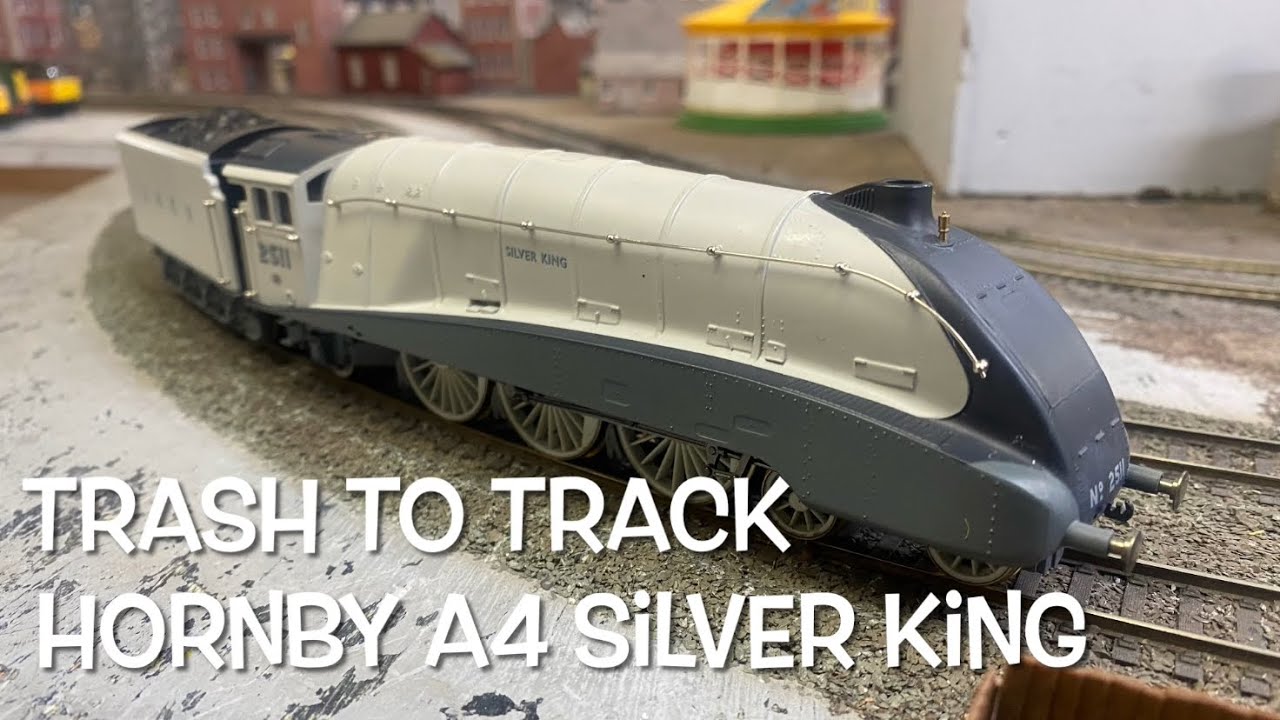 Мусор на рельсы. Эпизод 140. Hornby A4 Silver King