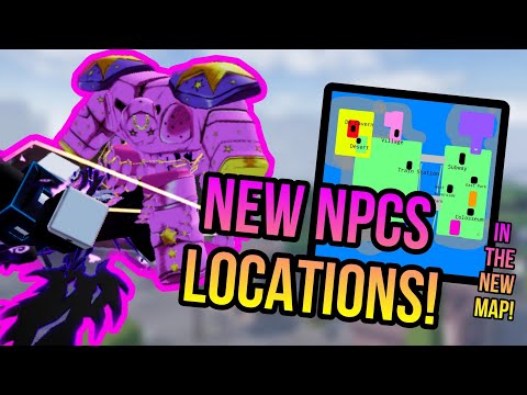 [AUT] The NEW NPC LOCATIONS In The NEW A Universal Time MAP! (Public Testing)