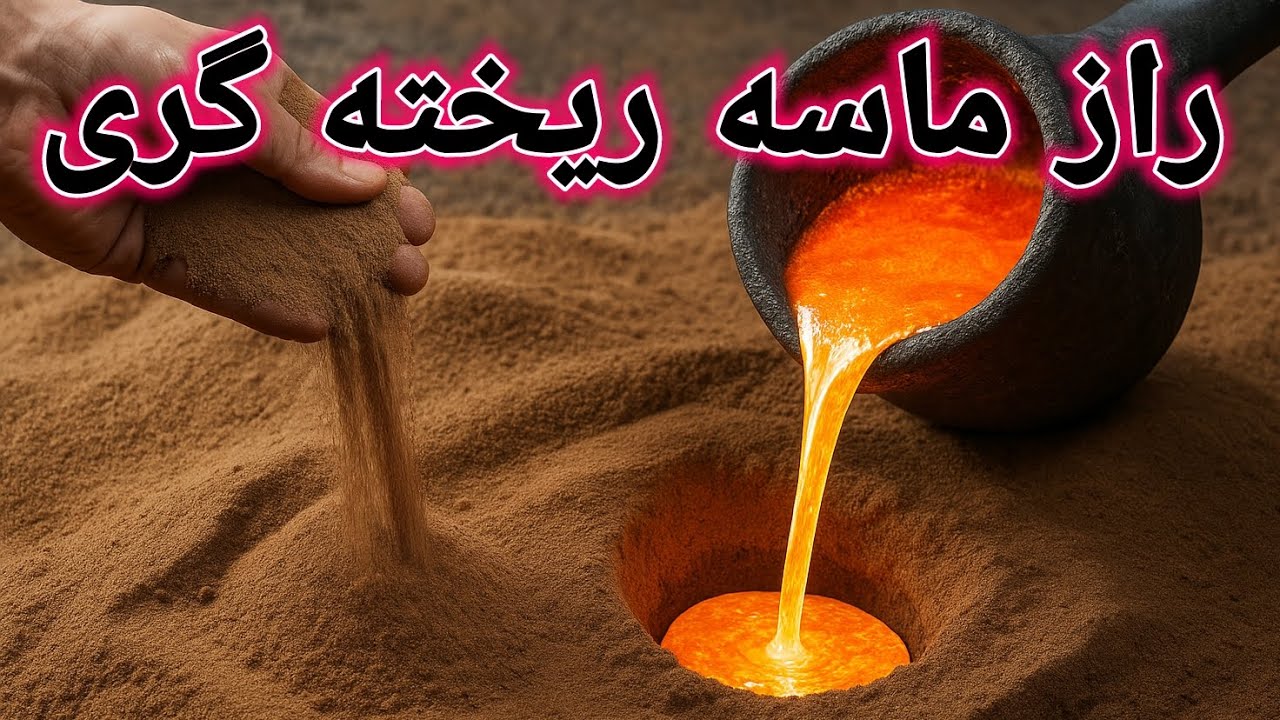 از چه خاک و ماسه‌ای برای ریخته‌گری استفاده می‌کنم؟ | رازهایی که هیچ‌کس بهت نمیگه !