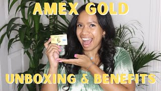 Amex Gold Card Unboxing 2020 | Amex Gold Card Benefits &amp; 75k Point SUB