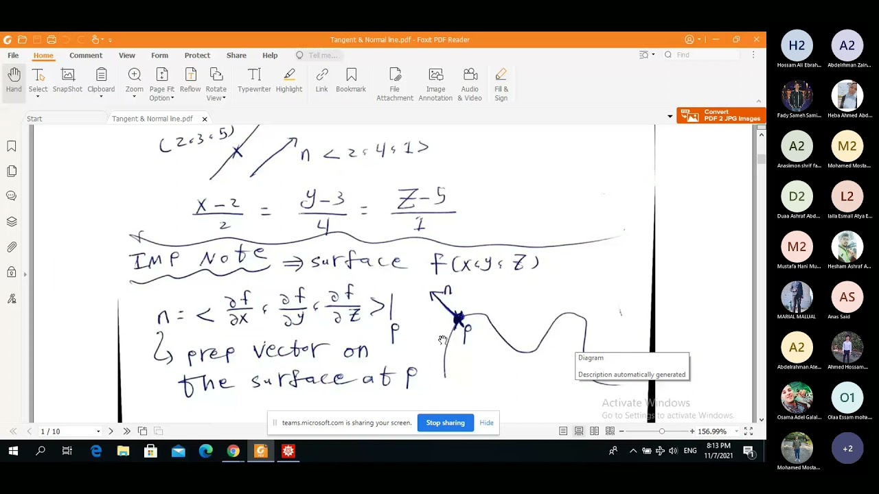 [PHM013s] Mathematics 2 -Tutorial (4) - Eng .Eslam samer