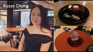 Come with me to Kazan Dining and Cirrus Dining |  Turning 28