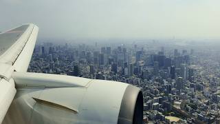 [4K60 HDR] Stunning Osaka City Views | ANA 767-300 Full Approach and Landing Into Osaka | HND-OSA