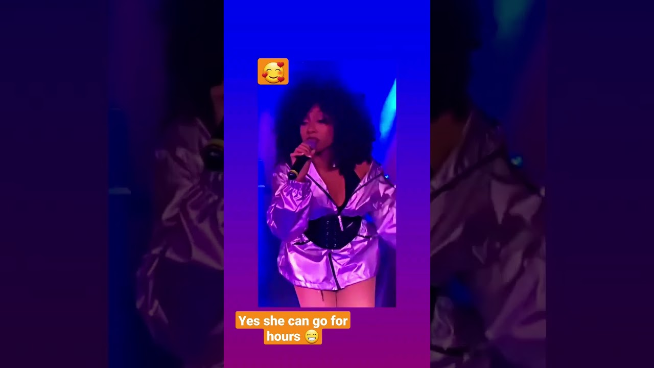 Yes, she can go for hours 