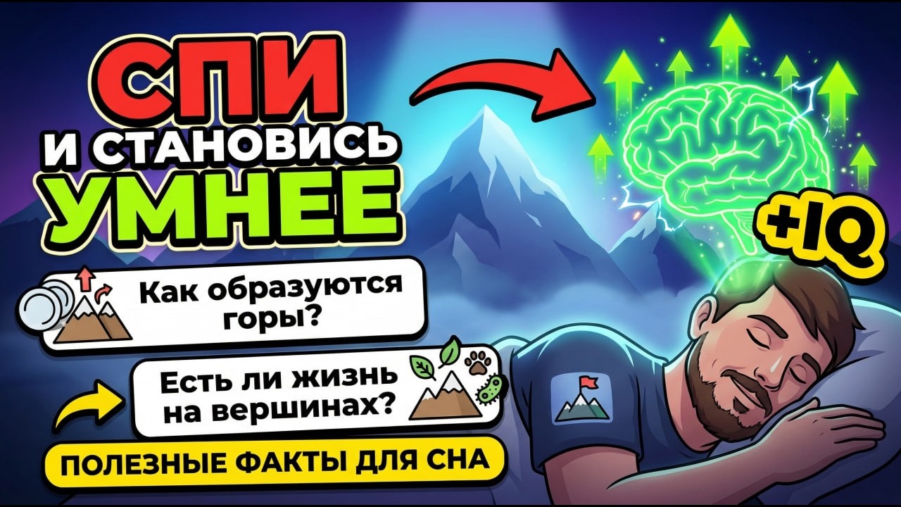 ОТВЕТЫ на ВОПРОСЫ про ГОРЫ чтобы УСНУТЬ