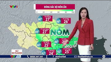 Dự báo thời tiết đêm nay 11/4/2023 | Đông Bắc Bộ nồm ẩm, Nam Bộ nắng nóng | VTVWDB