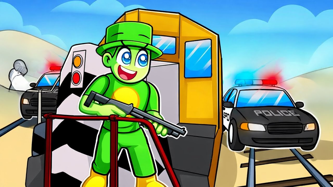 J’ai utilisé le TRAIN pour échapper à la POLICE dans GTA 5 !