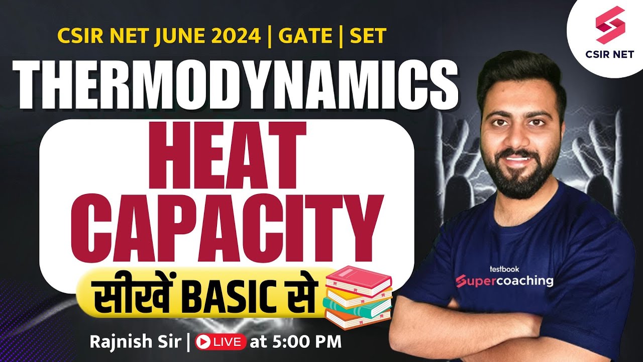 CSIR NET June 2024 | Chemical Science | Thermodynamics | Heat Capacity ...