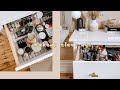 CLEAR OUT & DECLUTTER MY MAKEUP WITH ME | I Covet Thee