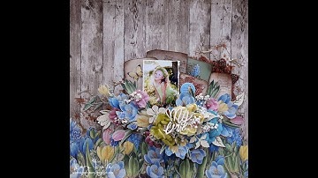 Step-by-Step Tutorial Mixed Media Layout 