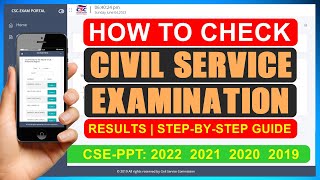 How To Check Civil Service Extion Results Online