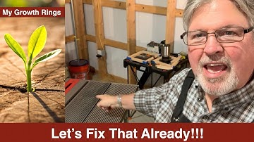 Tackling a Totally Tarnished Aluminum Tool Table.  BTW, this isn