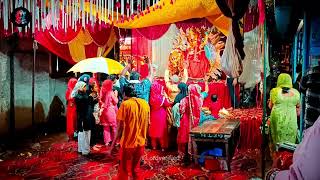 नवरात्रि में माता की चौकी पर आई बारिश ☔ @Lordverified #bhakti 