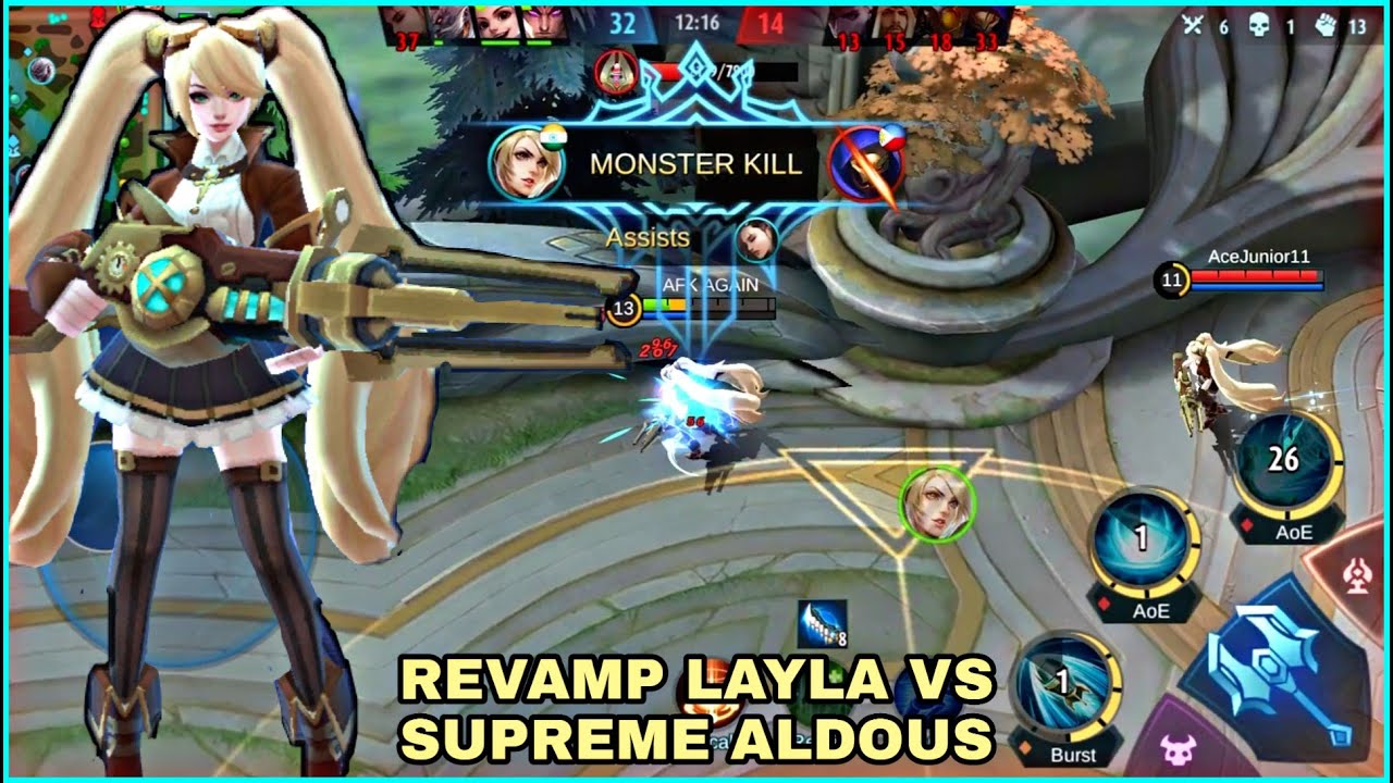 New Revamped Layla Gameplay | Mobile Legends Bang Bang