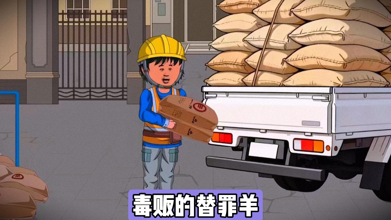 郑大乾运输的 20 吨工业石灰粉被村民误认成冰糖哄抢，他被按倒在地无法阻止。村长认定郑大乾从事非法交易，村民将石灰粉用于食用、洗澡、喂鸡，导致多人受伤、孩童死亡#动画推荐 #情感 #漫剧