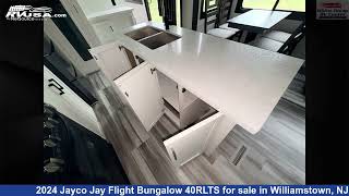 Spectacular 2024 Jayco Jay Flight Bungalow Travel Trailer RV For Sale in Williamstown, NJ
