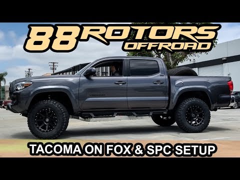 2017 Mgm Toyota Tacoma On Fox 2 0 Ifp Spc Uca Lifted On Icon