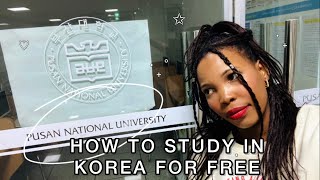 HOW I GOT TO STUDY IN KOREA| GKS2023 EMBASSY TRACK