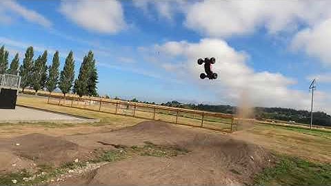 Arrma Talion 6s big air and track (preview)