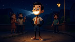 What if our Teeth Sparkled like Flashlights? | #aumsum #kids #cartoon #science