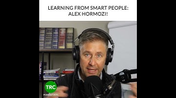 #shorts    Learning From Smart People: Alex Hormozi!