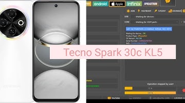 Tecno Spark 30c (KL5) FRP Bypass Unlock Tool