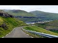 Driving on the faroe islands eii to srvgur