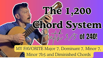 The 1,200-Chord Guitar System | Batch 3/5 — MASTER Your 4-Note Chord Shapes