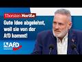 Gute Idee abgelehnt, weil sie von der AfD kommt! – Thorsten Moriße (AfD)