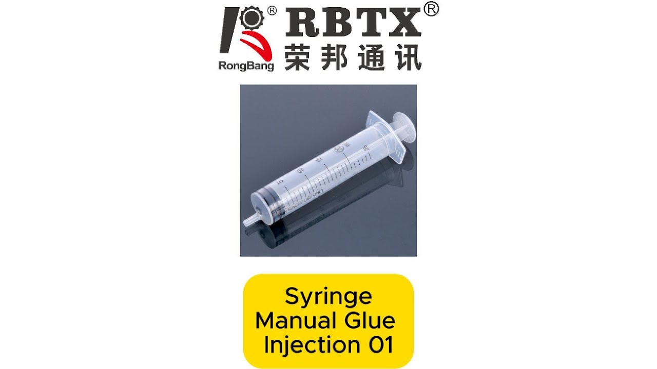 Ogluo Injection Rongbang Manual Glue Injection with Syringe Introduction - YouTube
